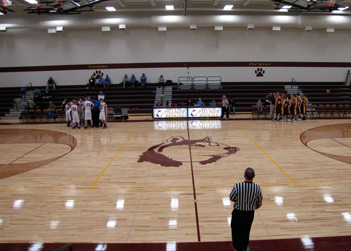 pillager gym husky logo