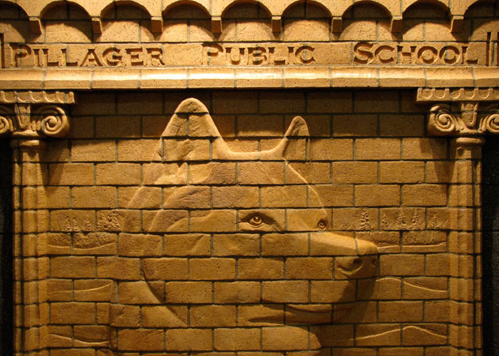 pillager husky mural