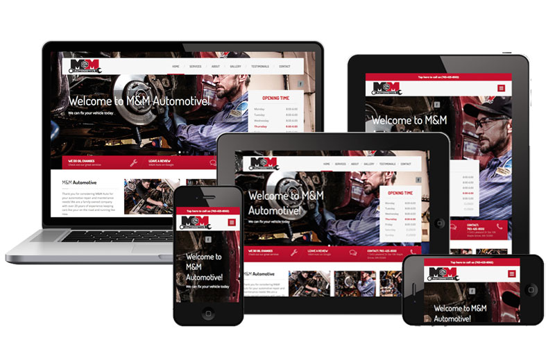 m&m automotive web design 3 m&m automotive web design 3