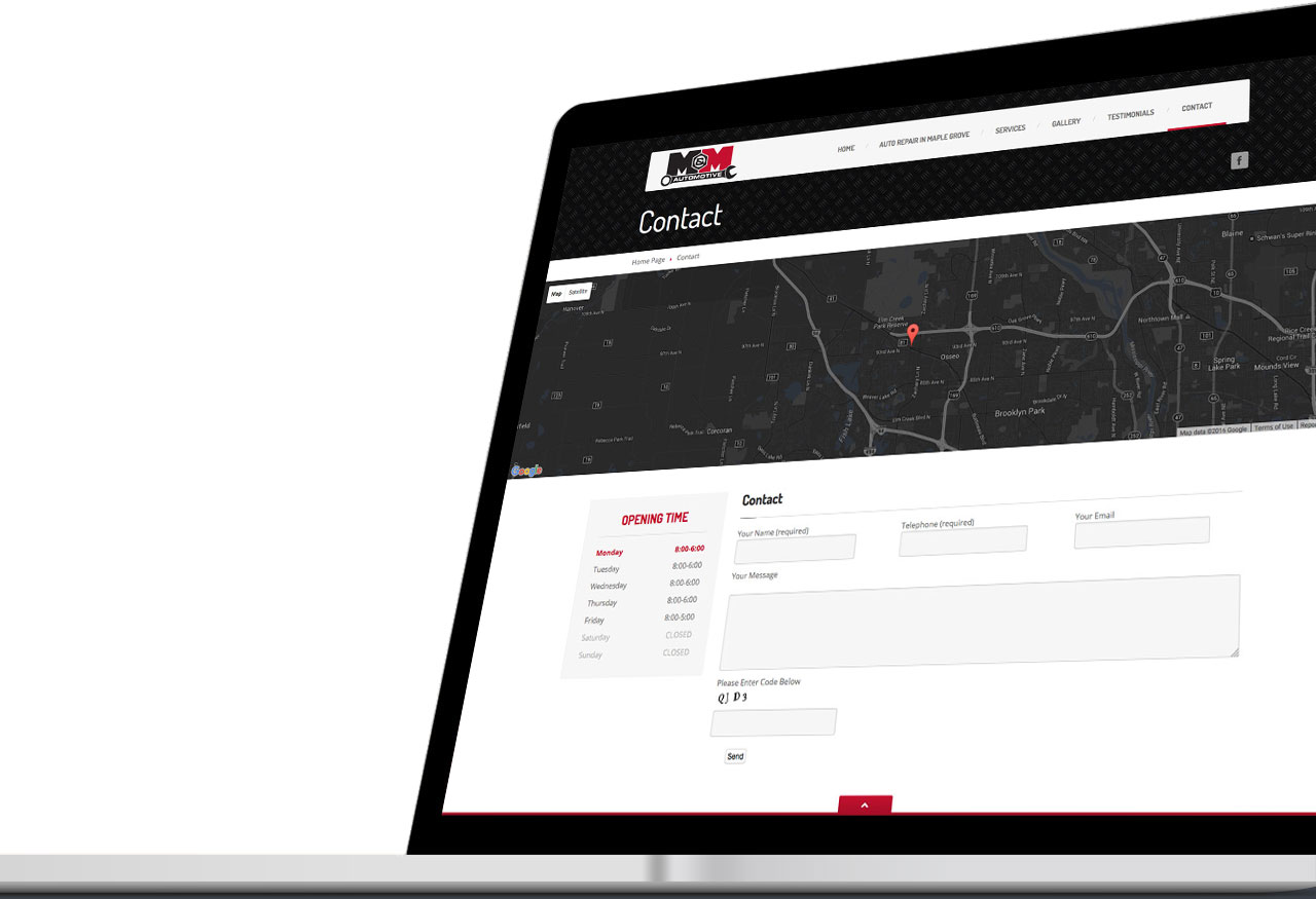 m&m automotive web design 2 m&m automotive web design 2