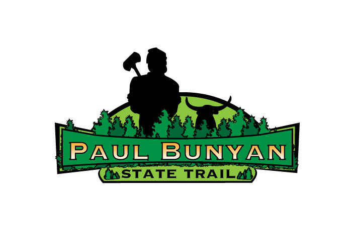 Paul Bunyan State Trail Logo A Day