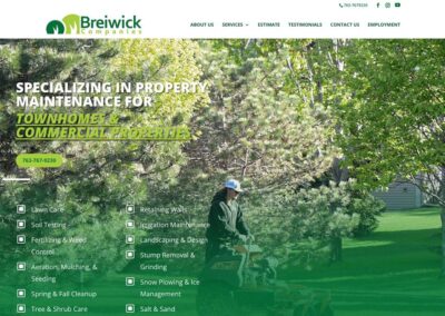 breiwick companies website project 3