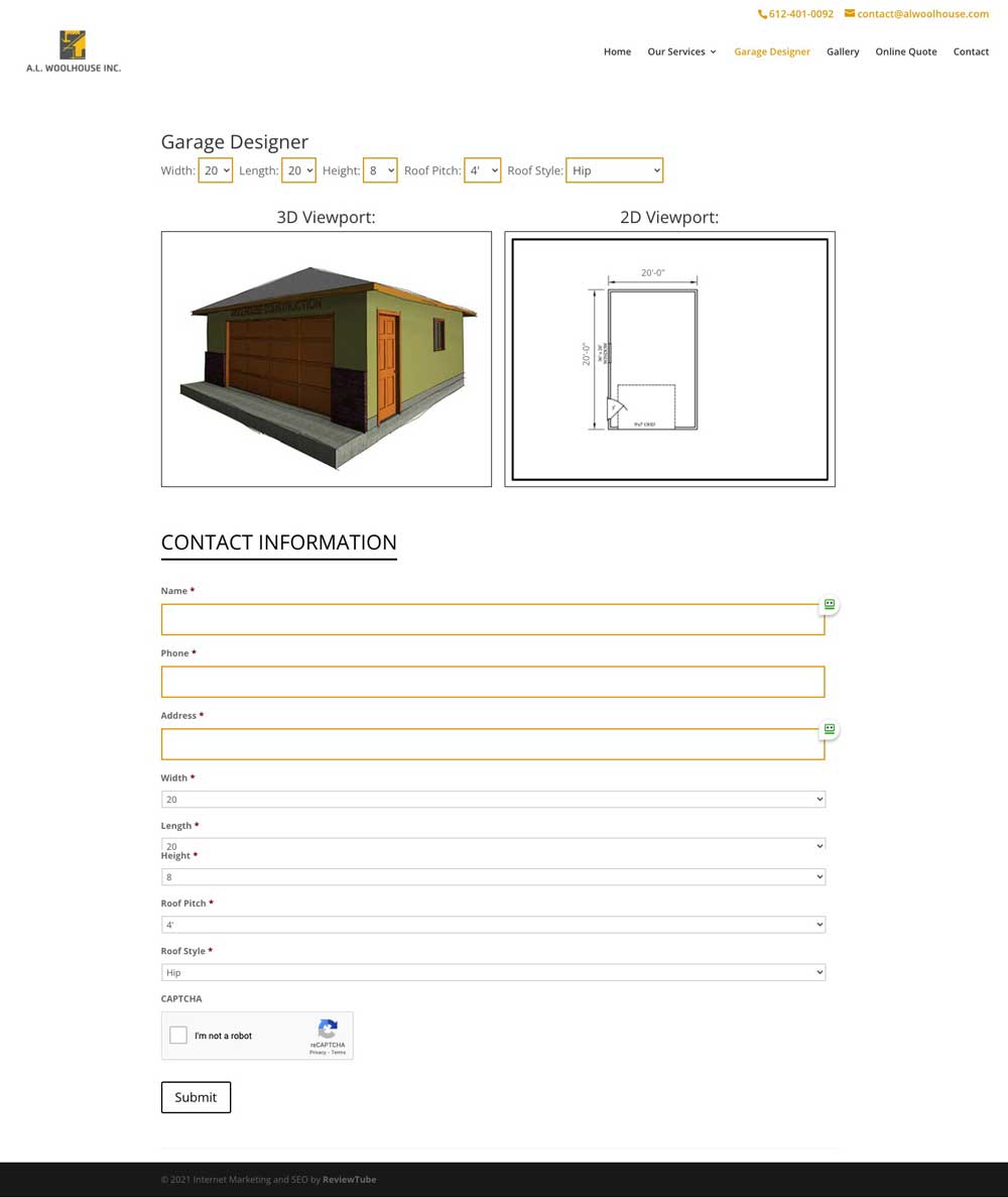 garage designer al woolhouse