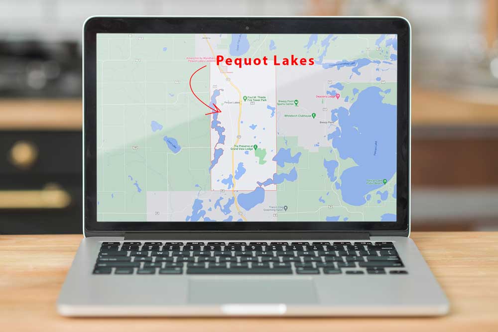 pequot-lakes-web-design-map pequot lakes web design services
