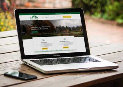 web design lawn care