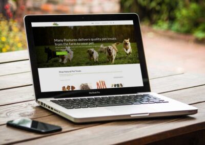 web design local pet food