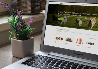 web design pet food