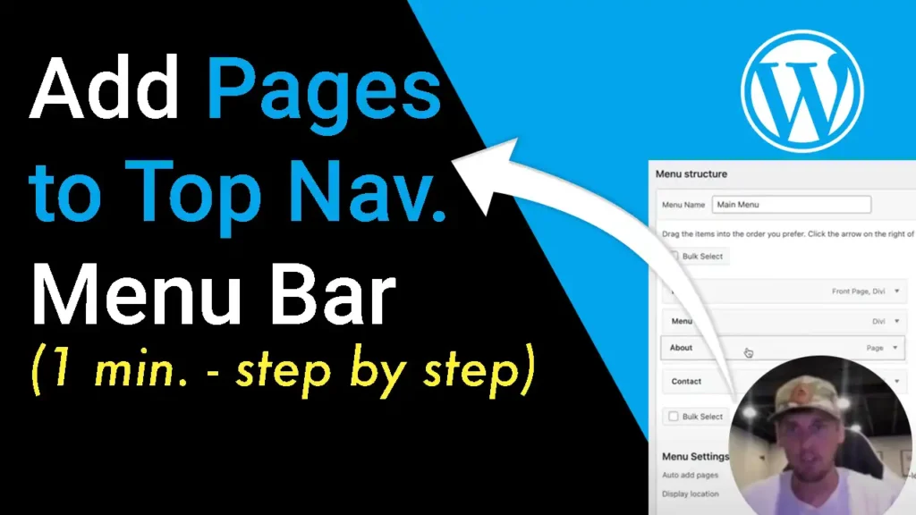 Add Page to WordPress Menu
