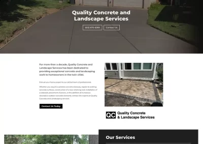 Quality Concrete & Landscape Services