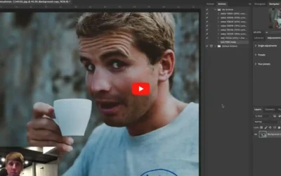 Create a Photoshop Action & Run It on a Batch of 137 Photos