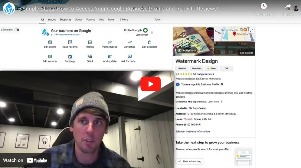 5 Simple Steps: How to Access Your Google Business Profile and Reply to Reviews!