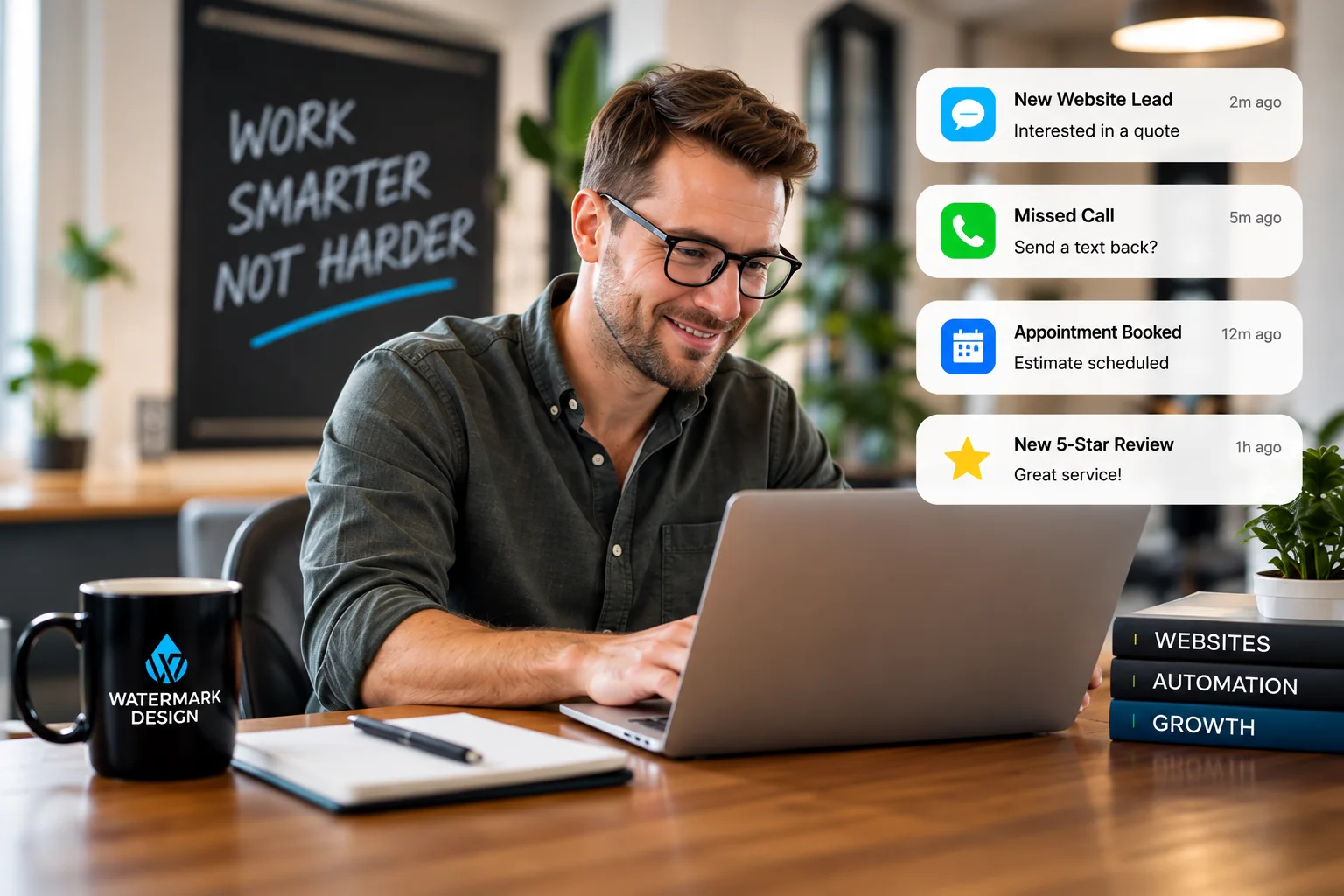 ai smart website automation